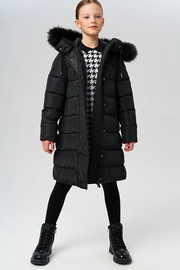 Пальто PLAYTODAY, черный - фото 2