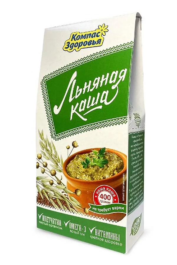 Каша льняная заварная 250г ЭКО-ПРОДУКТЫ, - - фото 2