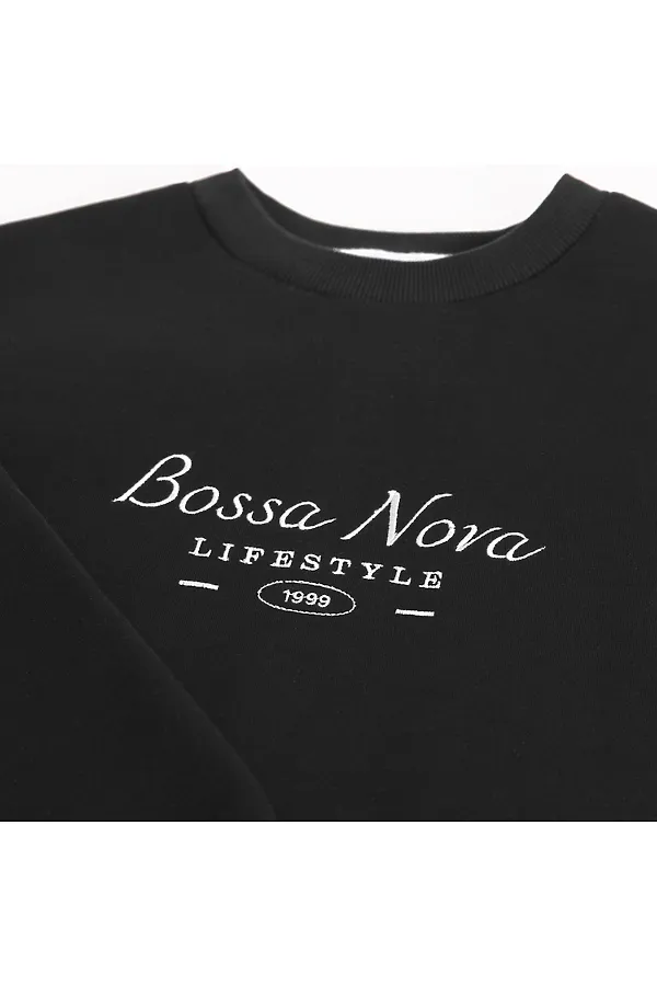 Свитшот BOSSA NOVA, чёрный - фото 2