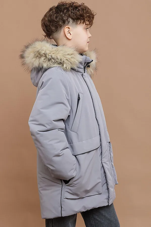 Куртка BATIK CASUAL, серый - фото 2