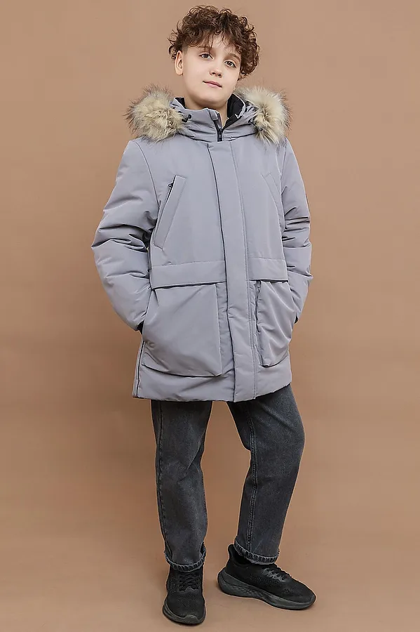 Куртка BATIK CASUAL, серый - фото 2