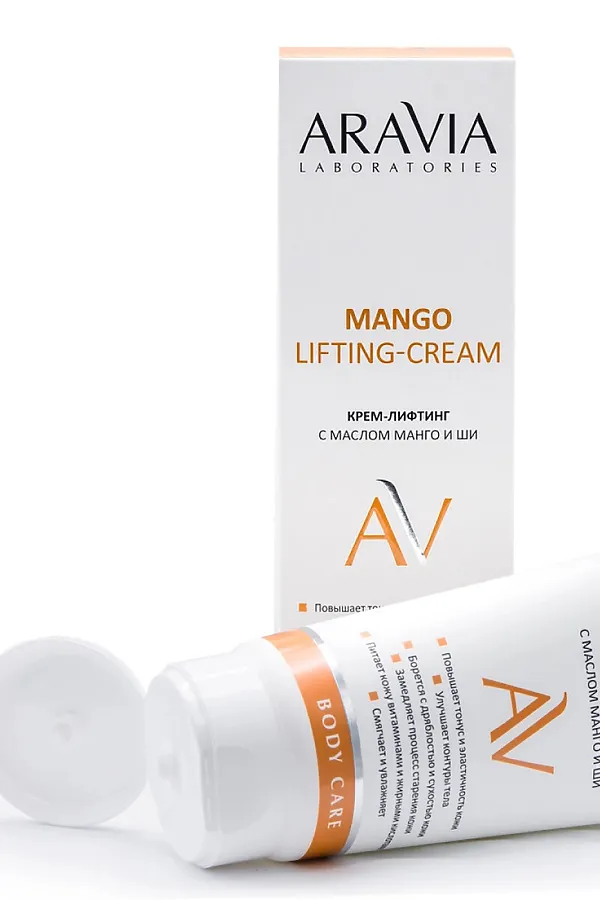 Aravia Laboratories Крем-лифтинг с маслом манго и ши / Mango Lifting-Cream, 200 мл KRISTALLER, белый - фото 2