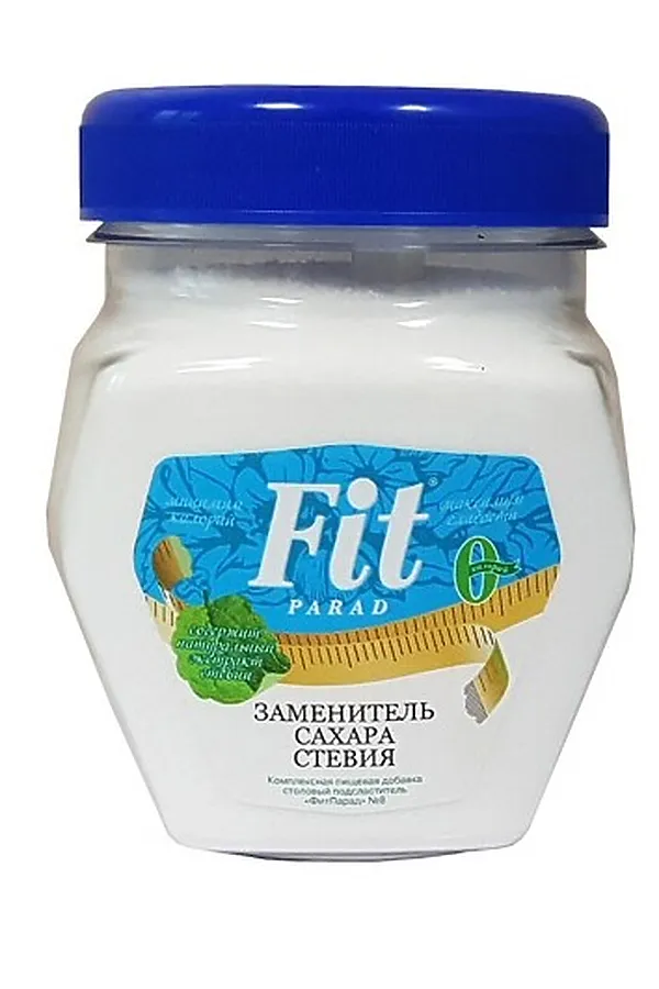 ФитПарад №  8 - 180г эритритол, стевиозид БАНКА ЭКО-ПРОДУКТЫ, - - фото 2