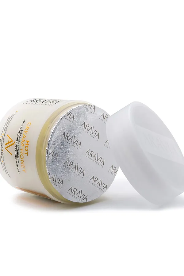 Aravia Laboratories Термообёртывание медовое для коррекции фигуры / Hot Cream-Honey, 300 мл KRISTALLER, медовый - фото 2