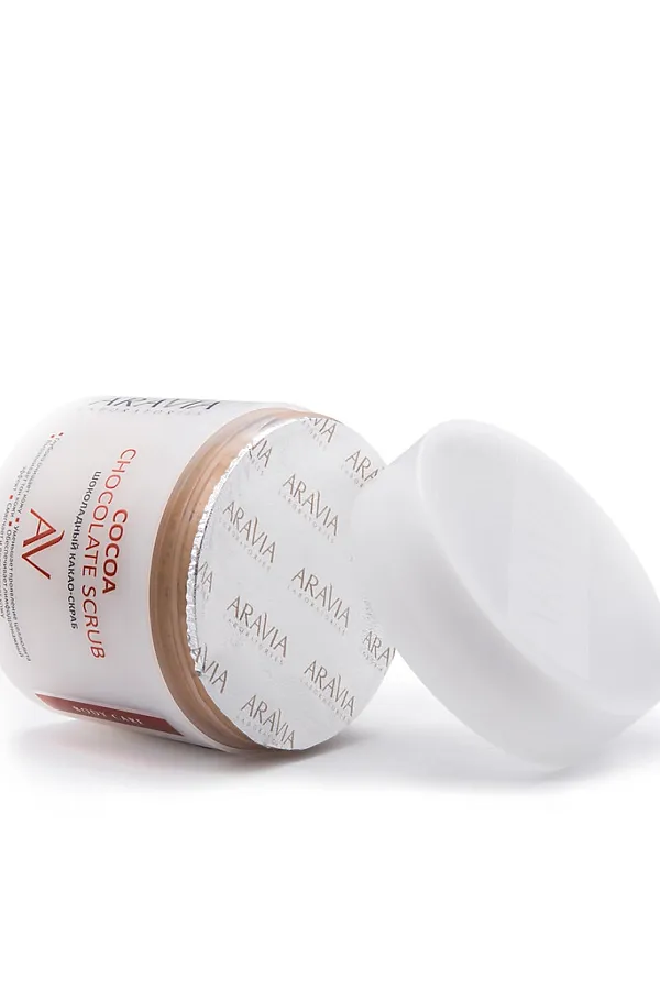 Aravia Laboratories Шоколадный какао-скраб для тела / Cocoa Chocolate Scrub, 300 мл KRISTALLER, шоколадный - фото 2