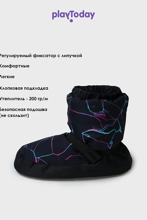 Сапожки гимнастические PLAYTODAY, разноцветный - фото 2