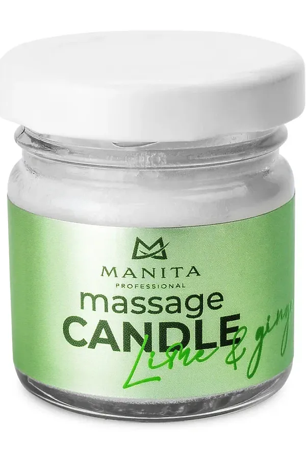 Manita Professional Свеча массажная / Lime & Ginger, 30 мл KRISTALLER, lime & ginger - фото 2