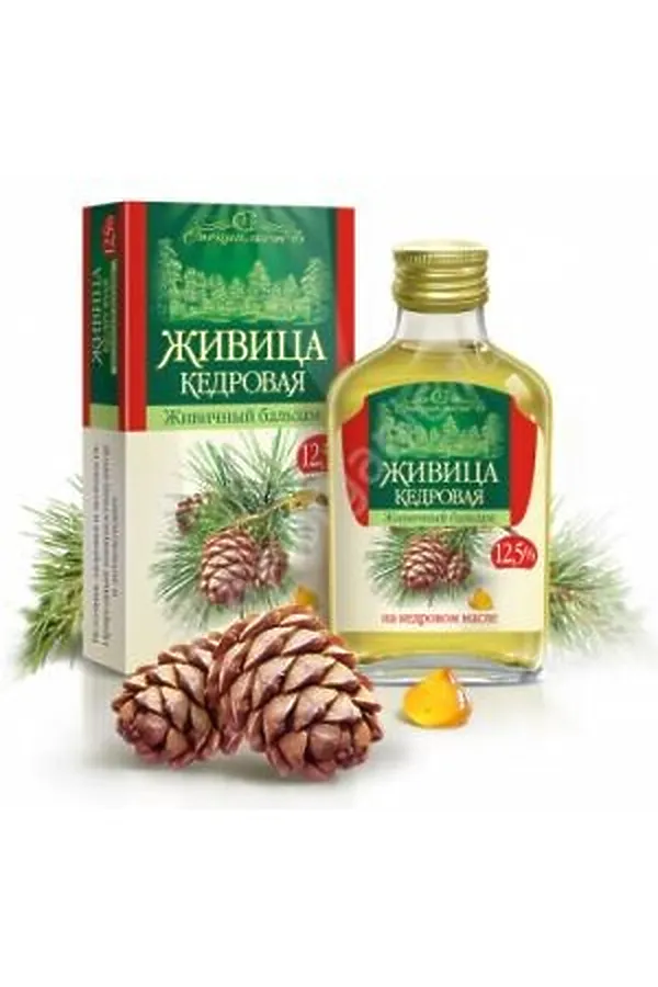 Бальзам Живичный (кедровый) 12,5%, 100мл ЭКО-ПРОДУКТЫ, - - фото 2