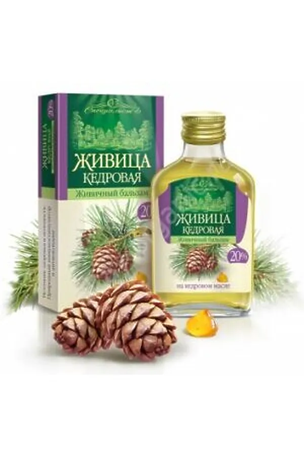 Бальзам Живичный (кедровый) 20%, 100мл ЭКО-ПРОДУКТЫ, - - фото 2