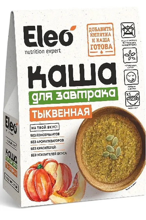 Каша тыквенная для завтрака 5*40г ЭКО-ПРОДУКТЫ, - - фото 2