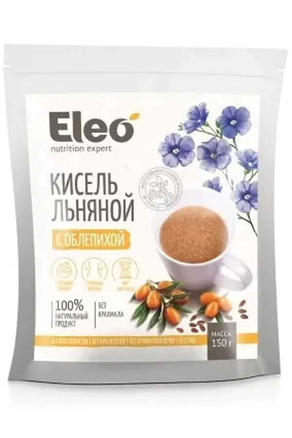 Кисель льняной с облепихой 150г ЭКО-ПРОДУКТЫ, - - фото 2