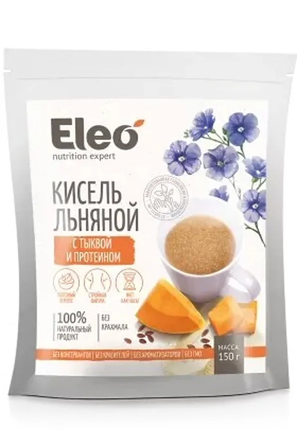 Кисель льняной с тыквой и протеином 150г ЭКО-ПРОДУКТЫ, - - фото 2