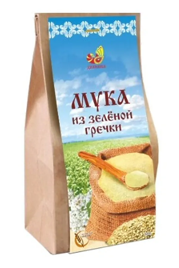 Мука зелёной гречки 300г ЭКО-ПРОДУКТЫ, - - фото 2