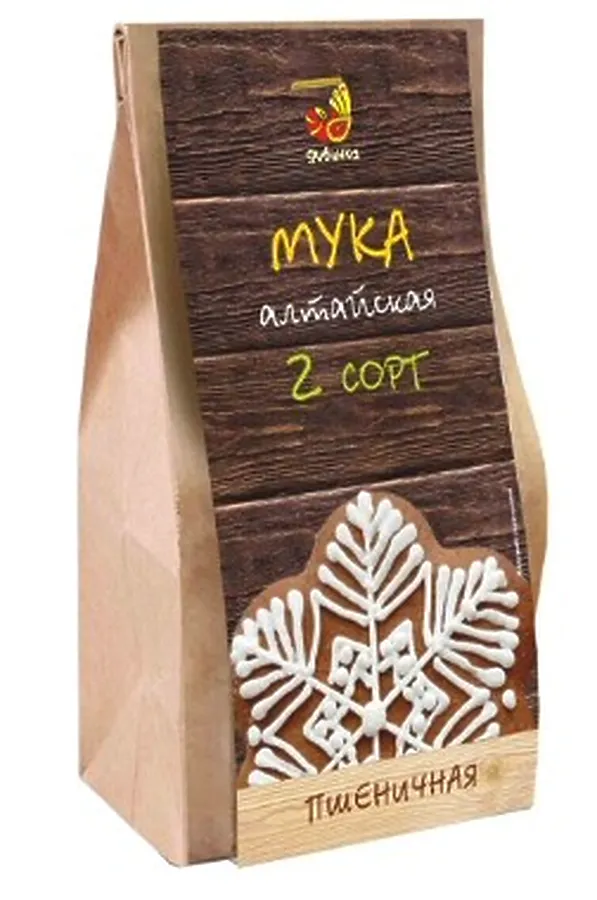 Мука пшеничная Алтайская 2 сорт бум.пакет 700г ЭКО-ПРОДУКТЫ, - - фото 2