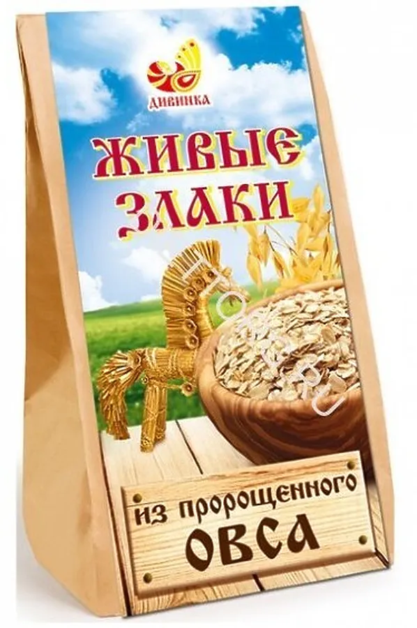 Хлопья овсяные пророщенные к.пакет 300г ЭКО-ПРОДУКТЫ, - - фото 2