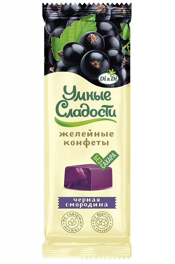 Конфеты "УмСладости" желейные Чёрная смородина 90г ЭКО-ПРОДУКТЫ, - - фото 2