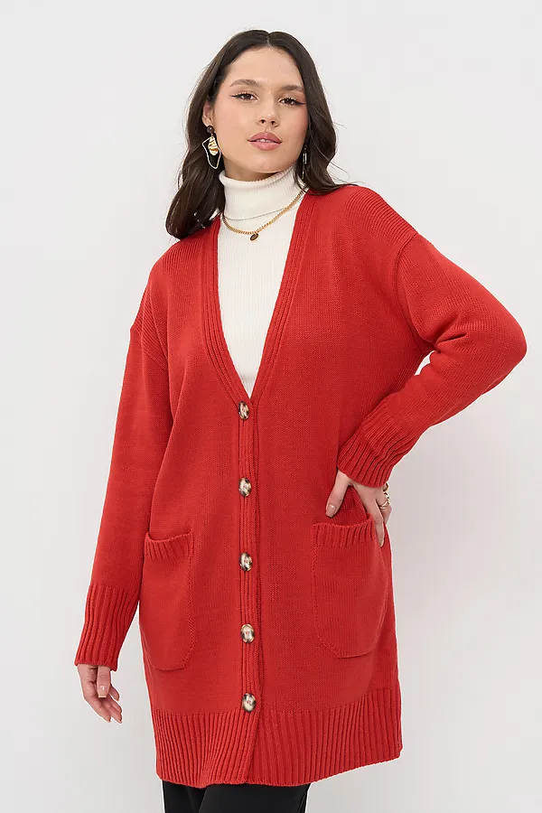 Кардиган VAY, аврора red - фото 2