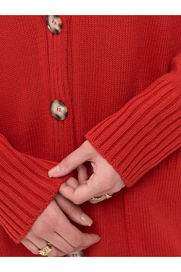 Кардиган VAY, аврора red - фото 2