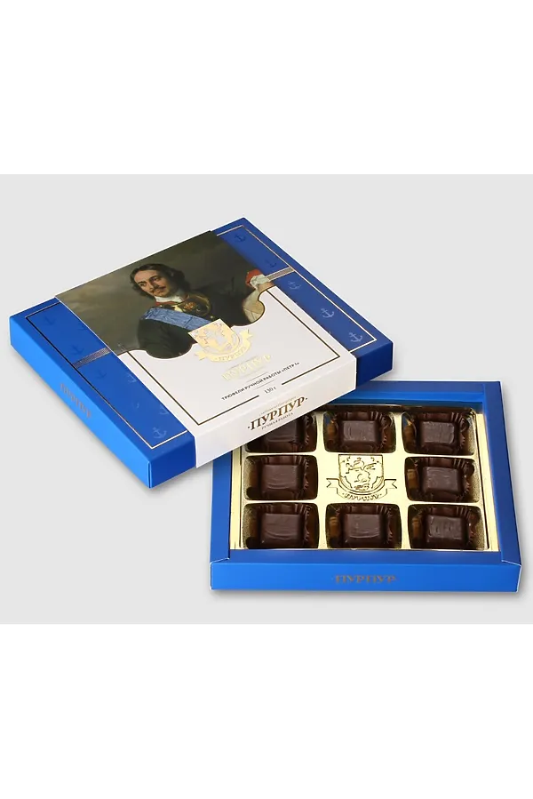 Конфеты "Трюфели в темном шоколаде Пётр I" 130г ЭКОПРОДУКТЫ, - - фото 2