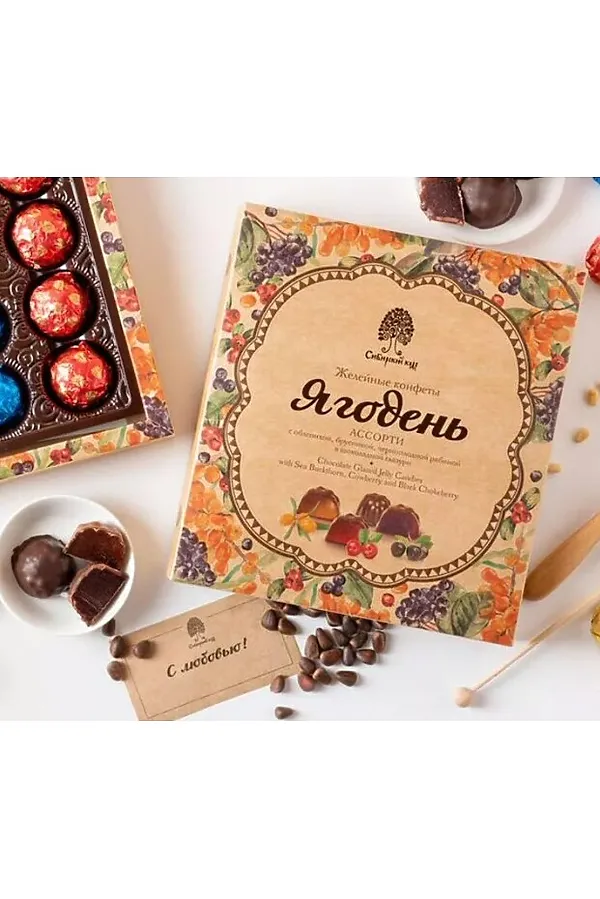 Мармелад "Ягодень" в шок.глазури кор 200г ЭКО-ПРОДУКТЫ, - - фото 2