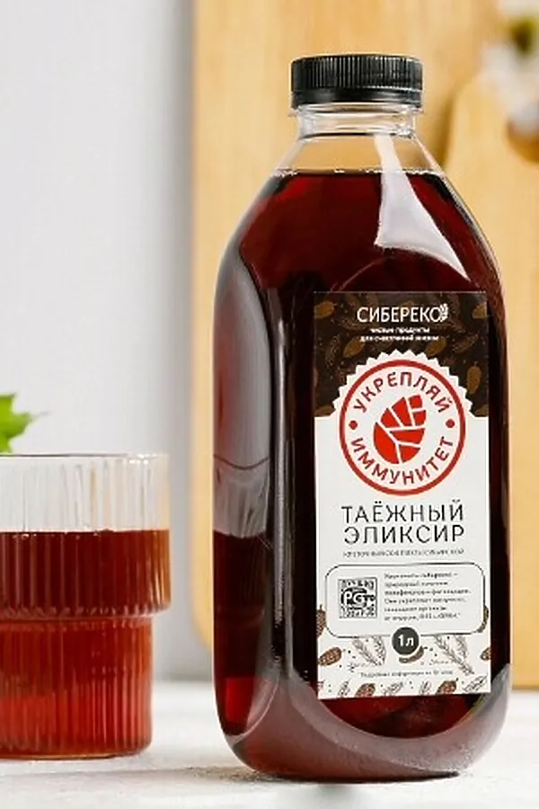 Эликсир таёжный, пэт 1000мл ЭКО-ПРОДУКТЫ, - - фото 2