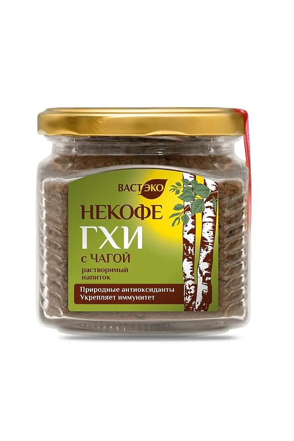 Напиток Некофе ГХИ с чагой растворимый 280г ЭКО-ПРОДУКТЫ, - - фото 2
