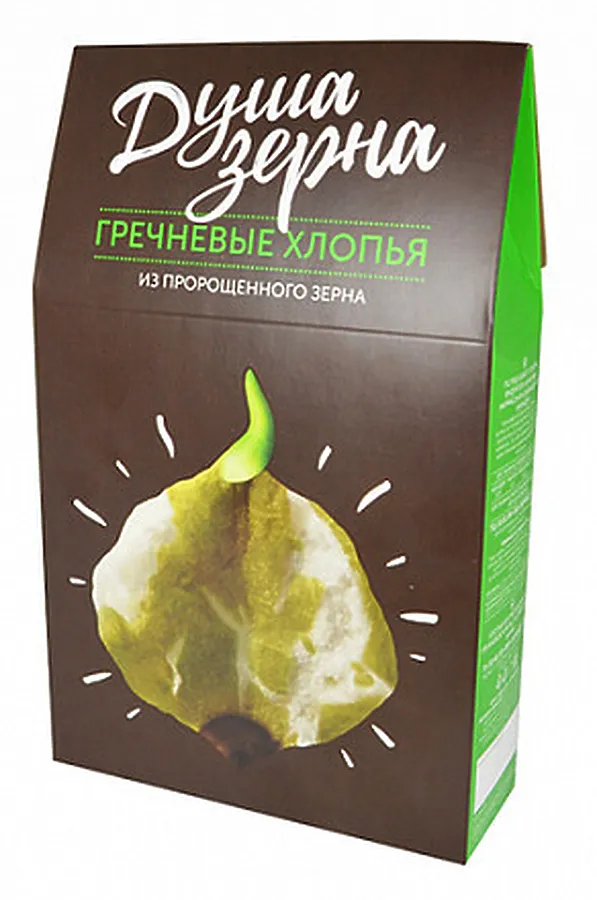 Хлопья гречневые пророщенные без варки "Душа зерна" 250г ЭКО-ПРОДУКТЫ, - - фото 2