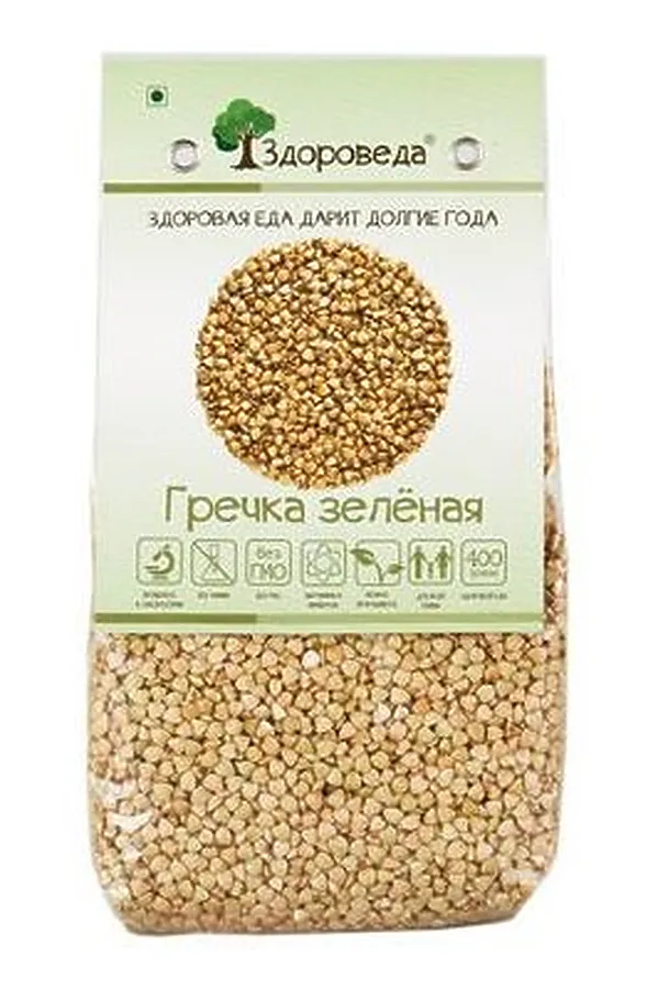 Гречка зеленая 400г ЭКО-ПРОДУКТЫ, - - фото 2