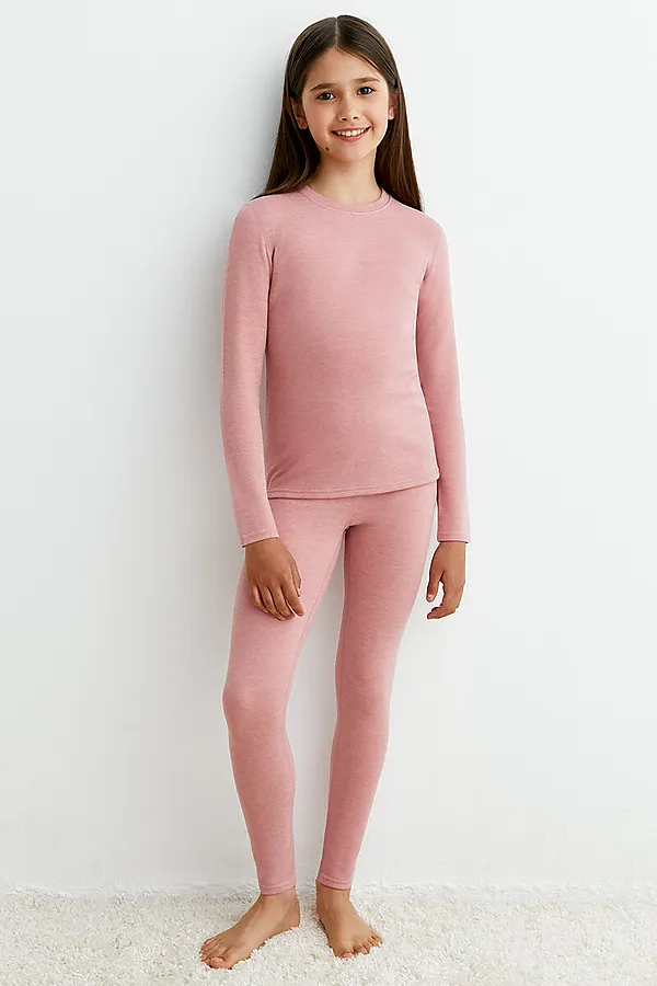 Термолонгслив OMSA, rosa cashmere (розовый) - фото 2