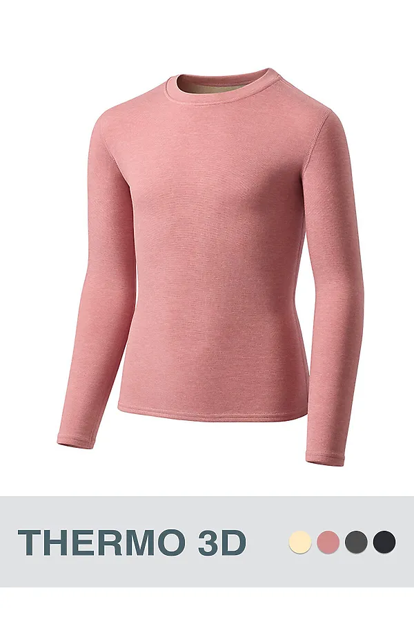 Термолонгслив OMSA, rosa cashmere (розовый) - фото 2