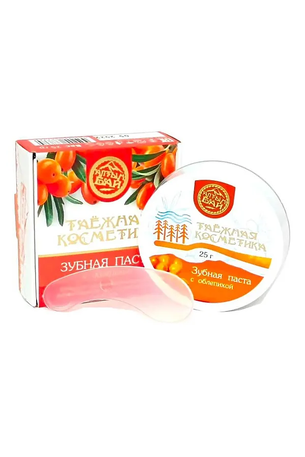 Зубная паста с облепихой 25г ЭКО-ПРОДУКТЫ, - - фото 2