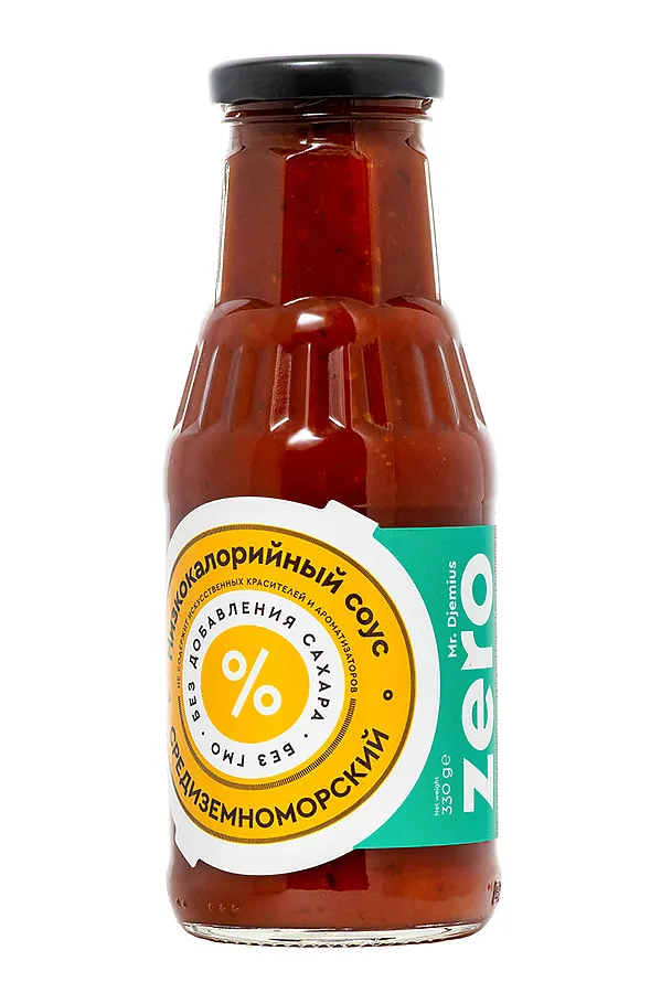 Соус Средиземноморский низкокалорийный 330г ЭКО-ПРОДУКТЫ, - - фото 2