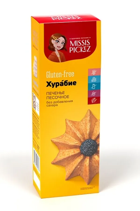 Печенье Хурабие Missis Pickez 100г ЭКО-ПРОДУКТЫ, - - фото 2