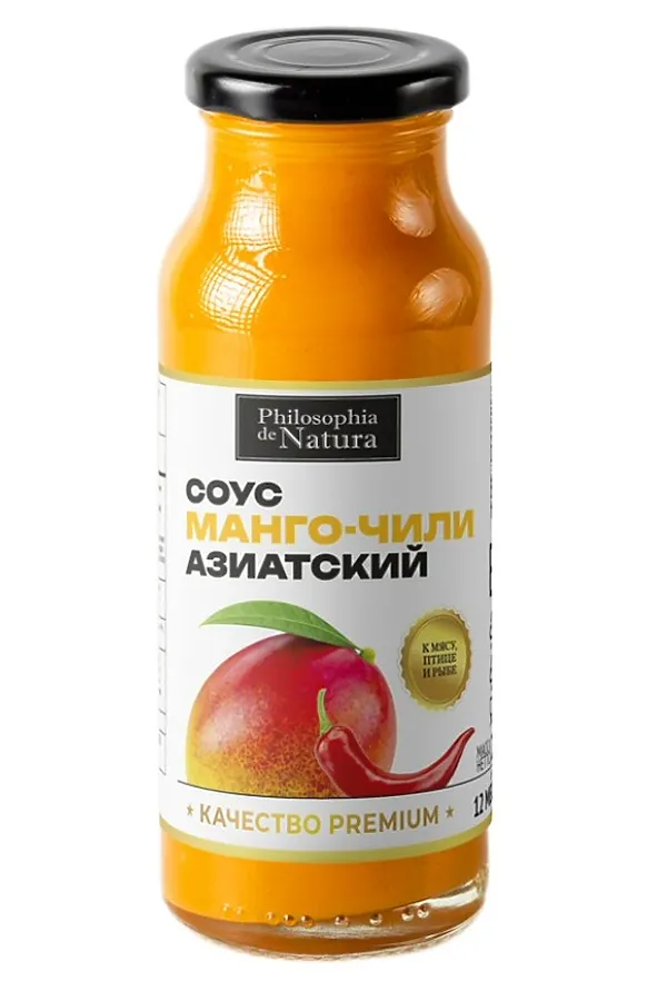 Соус азиатский "Манго-Чили" бутылка стекло 230г ЭКО-ПРОДУКТЫ, - - фото 2