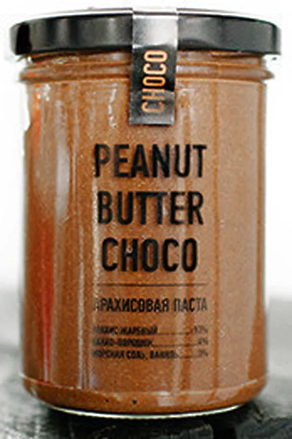Паста арахисовая с шоколадом CHOCO 200г ЭКО-ПРОДУКТЫ, - - фото 2