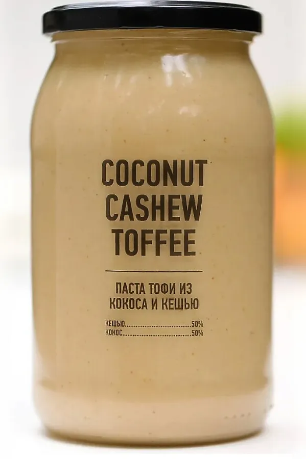 Паста кокоса и кешью COCONUT&CASHEW 235г ЭКО-ПРОДУКТЫ, - - фото 2