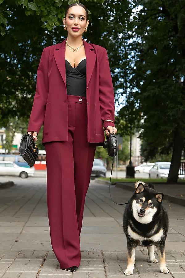 Жакет LADY TAIGA, слива - фото 2