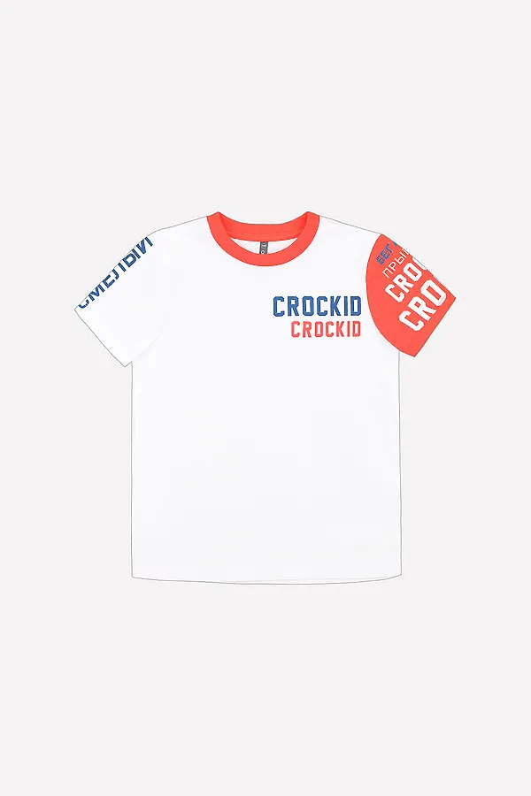 Футболка CROCKID, белый - фото 2