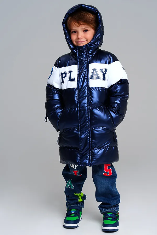 Пальто PLAYTODAY, тёмно-синий - фото 2