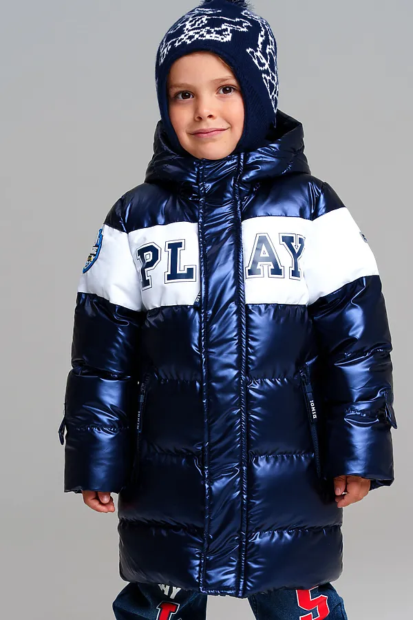 Пальто PLAYTODAY, тёмно-синий - фото 2