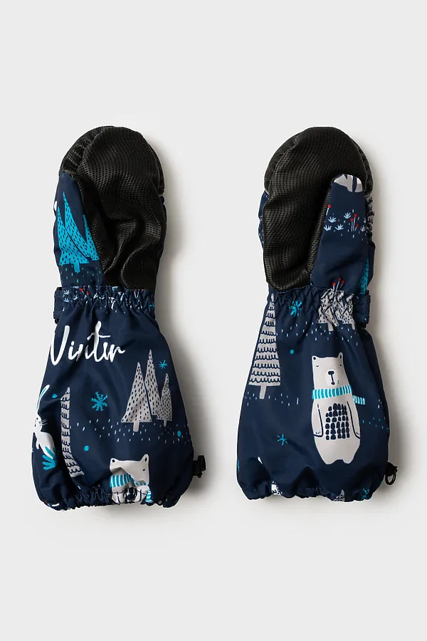 Варежки PLAYTODAY, разноцветный - фото 2