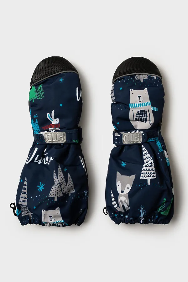 Варежки PLAYTODAY, разноцветный - фото 2