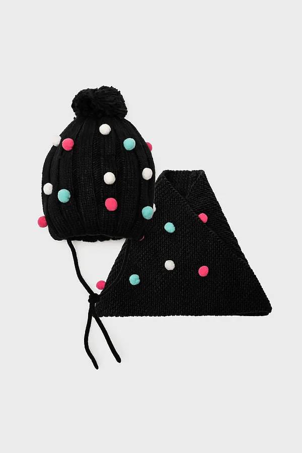 Комплект (Шапка+Снуд) PLAYTODAY, разноцветный - фото 2