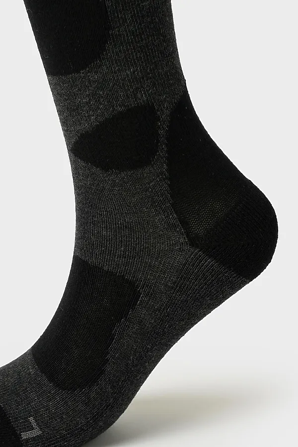 Термоноски PLAYTODAY, черный,серый - фото 2