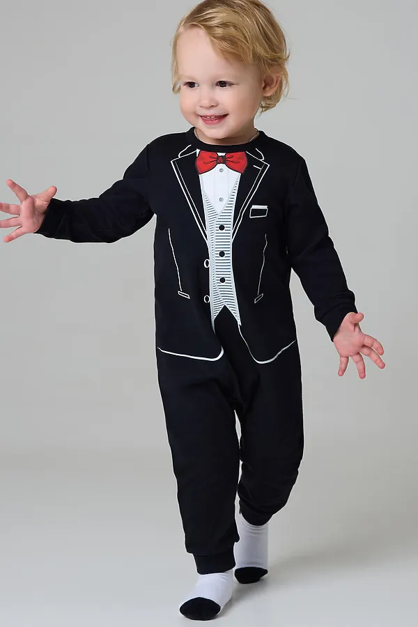 Комбинезон PLAYTODAY, черный - фото 2