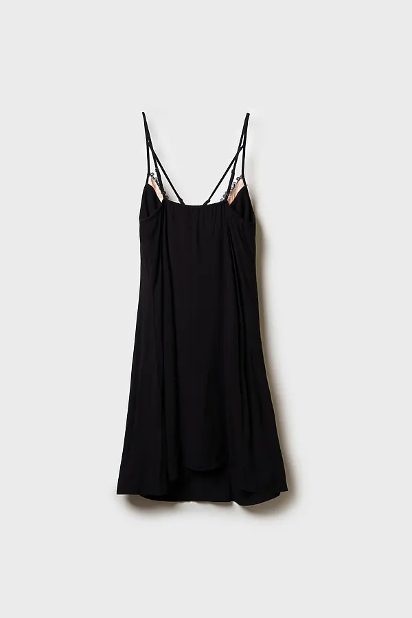 Сорочка ночная PLAYTODAY, черный - фото 2