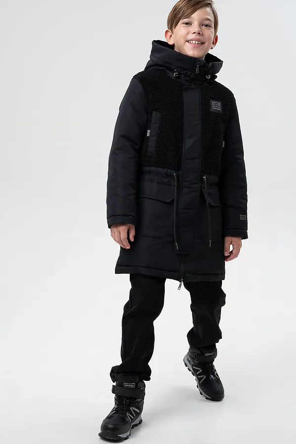 Пальто PLAYTODAY, черный - фото 2