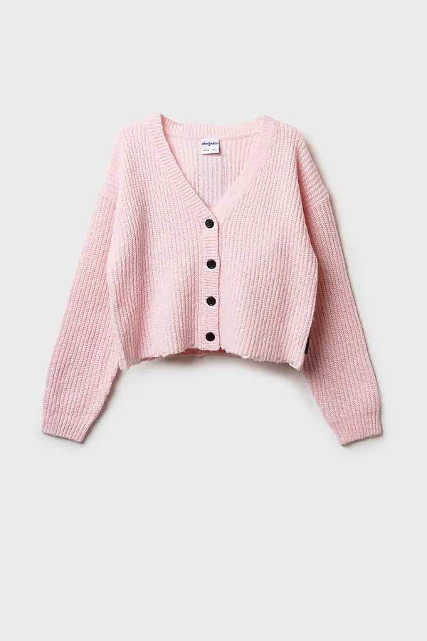 Кардиган PLAYTODAY, светло-розовый - фото 2