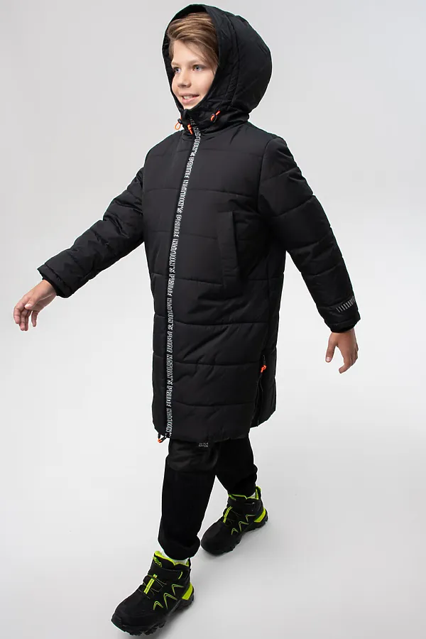 Пальто PLAYTODAY, черный - фото 2