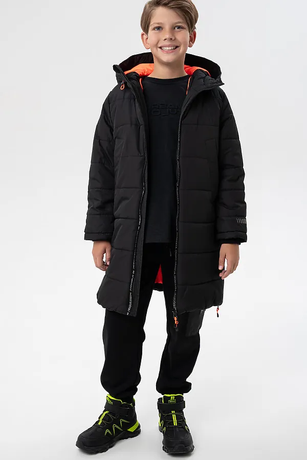 Пальто PLAYTODAY, черный - фото 2